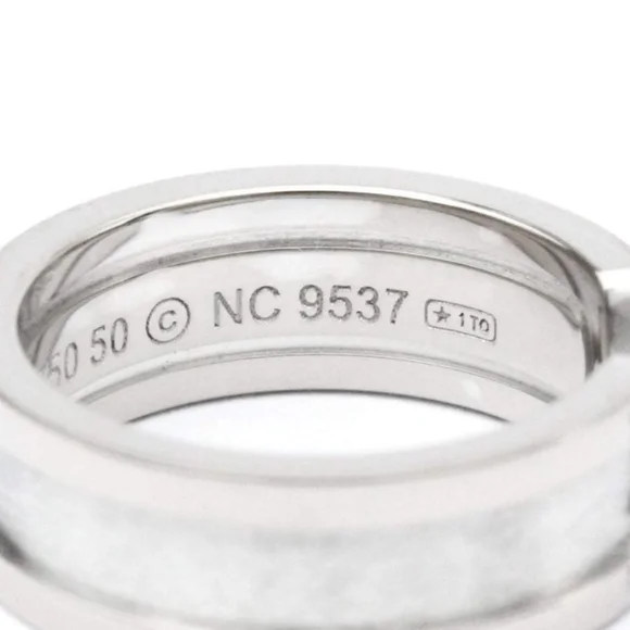 SOLD- Cartier C De Cartier 18K White Gold Diamond Ring - Picture 10 of 12